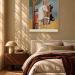 Strategic Chess Knight by Alexander Trifonov — framed art in interior setting 4