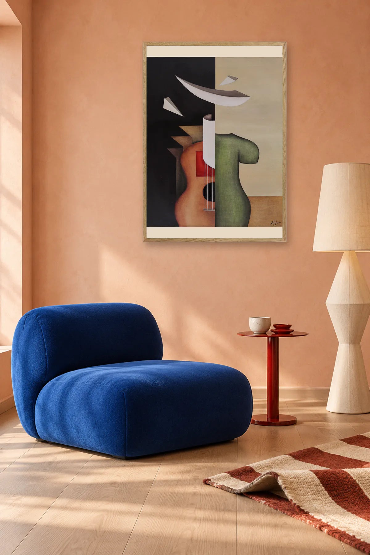 Surreal Music Form by Alexander Trifonov — framed art in interior setting 3