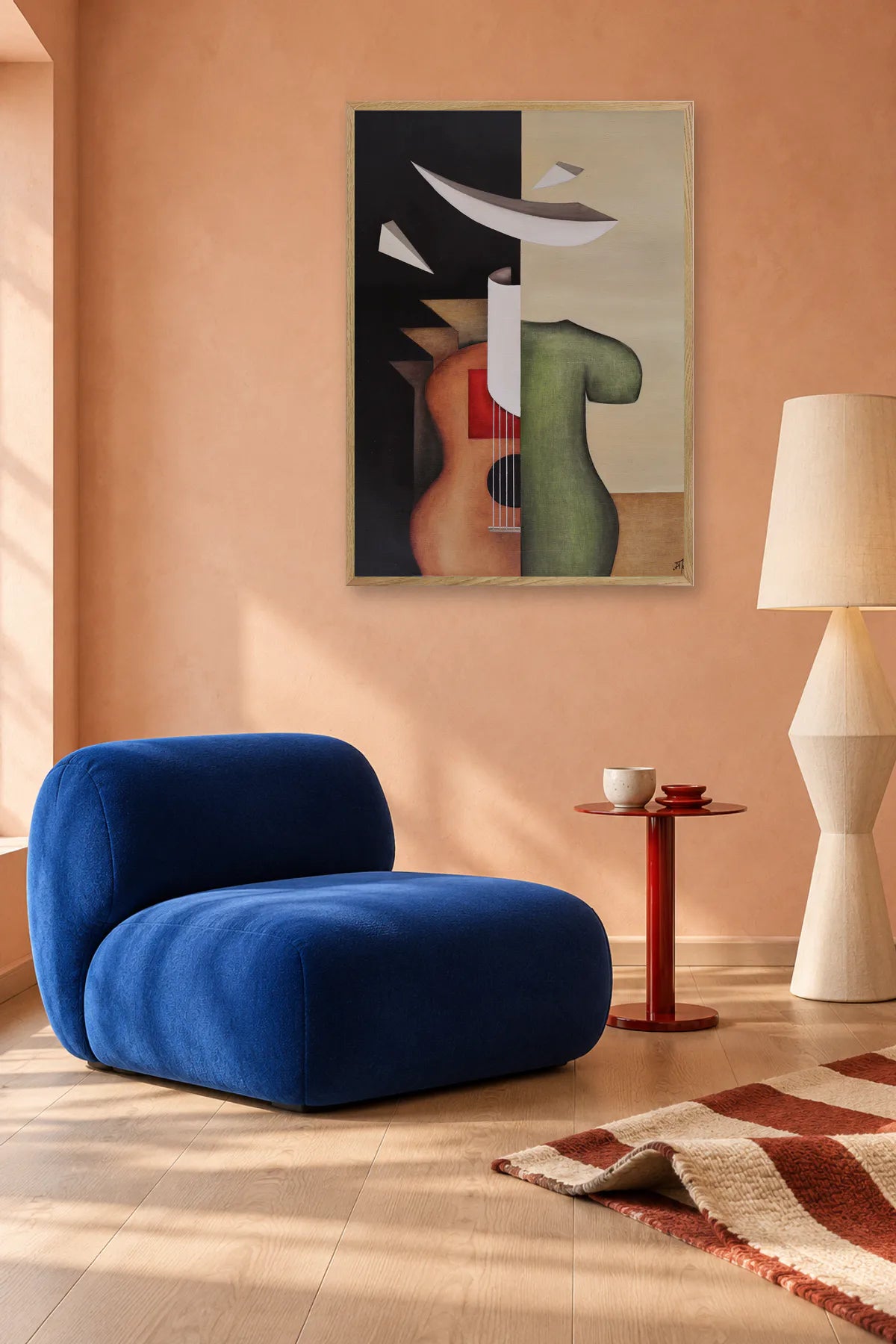 Surreal Music Form by Alexander Trifonov — framed art in interior setting 3