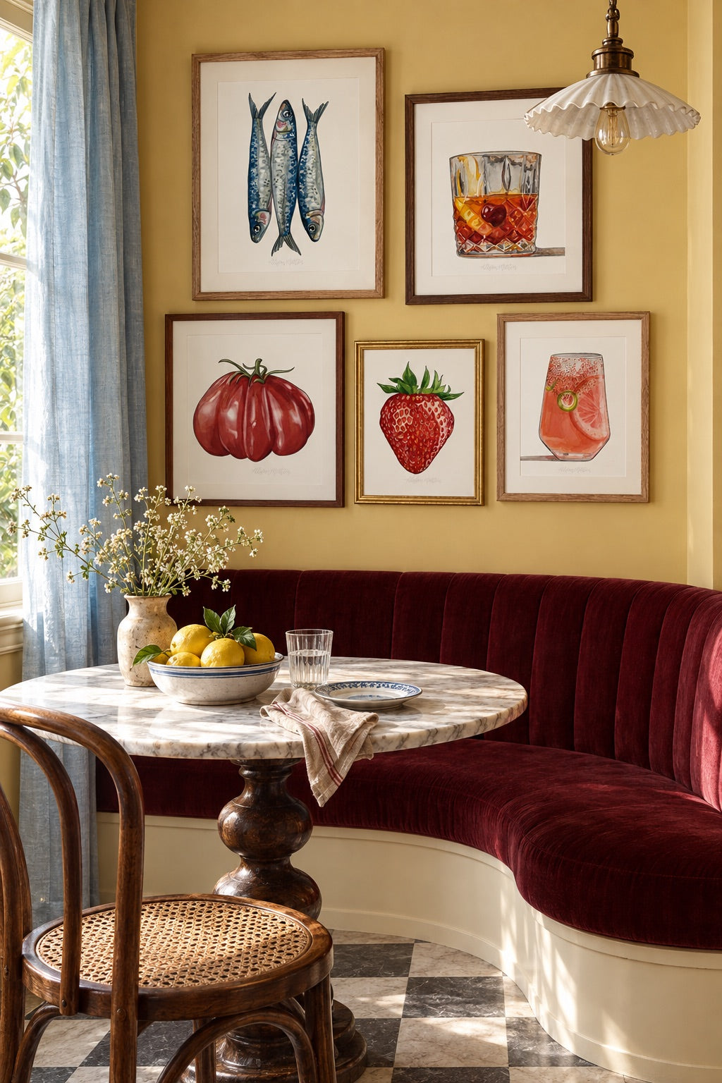 Framed art by Alison Martin