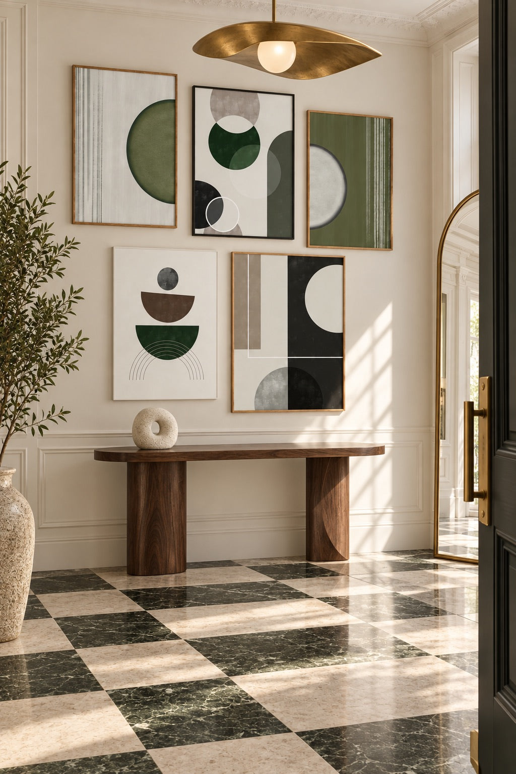 Framed art by Clara Mallea