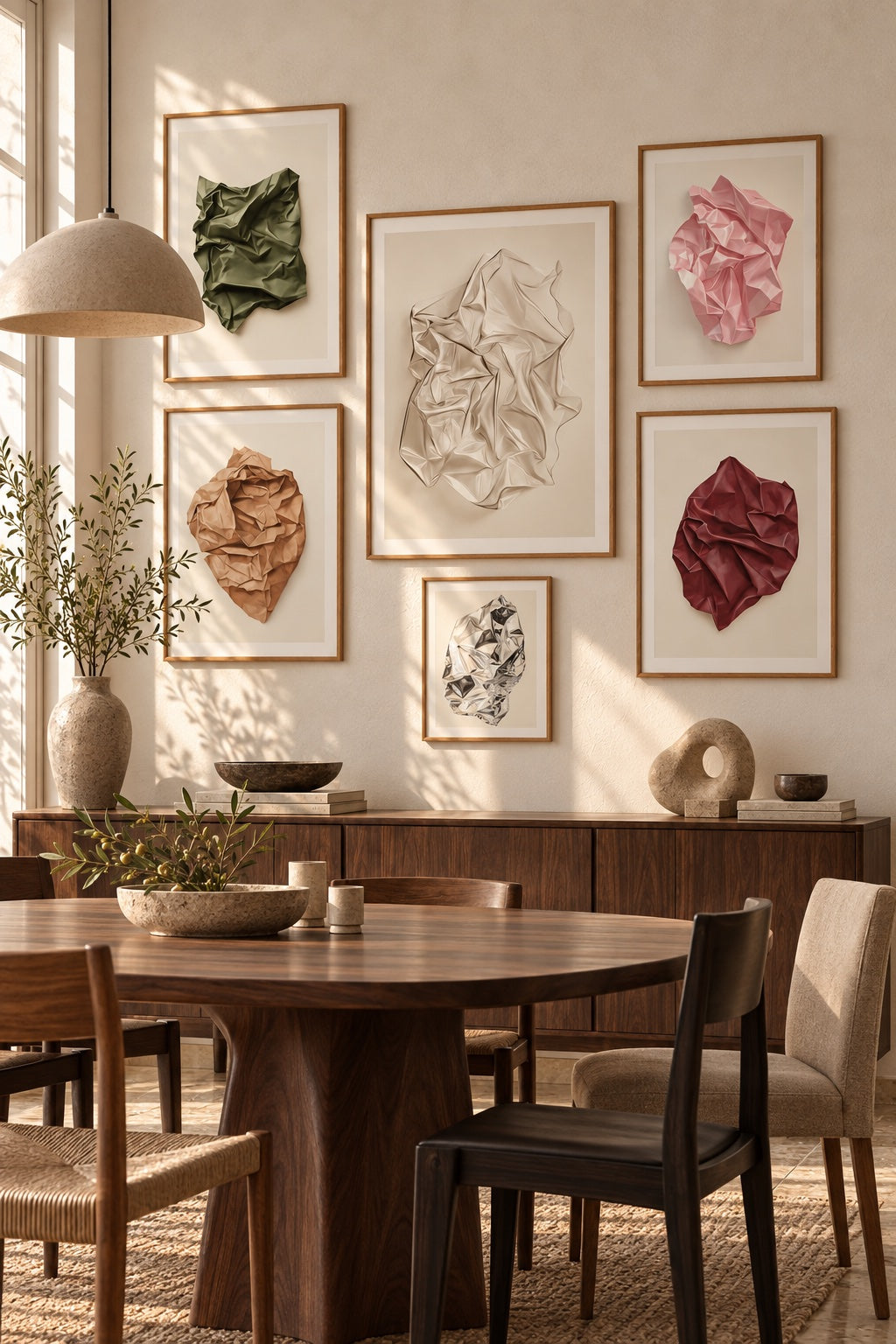 Framed art by Mara Voss